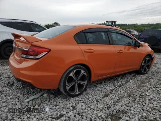 2015 Honda Civic Si z VIN 2HGFB6E51FH701373, wystawiony jako Copart lot #55479555 z przebiegiem Nie podano mil oraz Szkoda całkowita • Salvage title. Historia ofert i sprzedaży dostępna na DreamBid. Obrazek 3.