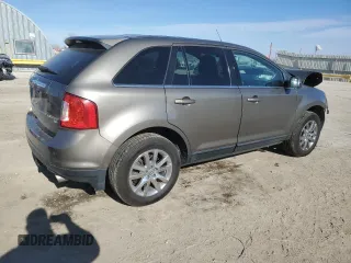 2013 Ford Edge Limited with VIN 2FMDK4KC6DBC34864, listed as a Copart auction lot 41521345 with 167,793 mi miles and Salvage Title. Bid and sale history available at carsss.com. Image 3.