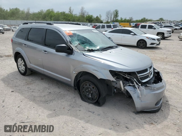 2016 Dodge Journey American Value with VIN 3C4PDCAB8GT234923, listed as a Copart auction lot 53104855 with 115,320 mi miles and Clean Title. Bid and sale history available at DreamBid. Image 4.
