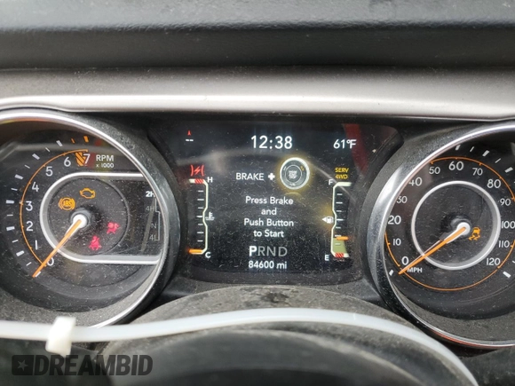 2020 Jeep Gladiator Sport S z VIN 1C6HJTAG6LL193553, wystawiony jako Copart lot #55638915 z przebiegiem 84 600 mil mil oraz Szkoda całkowita • Salvage title. Historia ofert i sprzedaży dostępna na DreamBid. Obrazek 9.