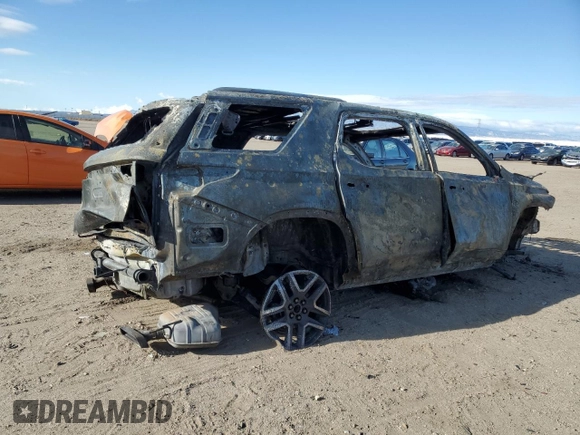 2019 Chevrolet Traverse Premier with VIN 1GNERKKW0KJ273145, listed as a Copart auction lot 51594675 with Not provided miles and Non repairable. Bid and sale history available at DreamBid. Image 3.