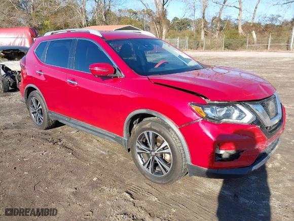 2017 Nissan Rogue S with VIN JN8AT2MT5HW402122, listed as a IAAI auction lot 41348054 with 129,876 mi miles. Bid and sale history available at carsss.com. Image 1.