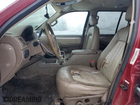 2005 Mercury Mountaineer with VIN 4M2ZU86E95ZJ31597, listed as a Copart auction lot 41633035 with 266,358 mi miles and Clean title. Bid and sale history available at DreamBid. Image 7.