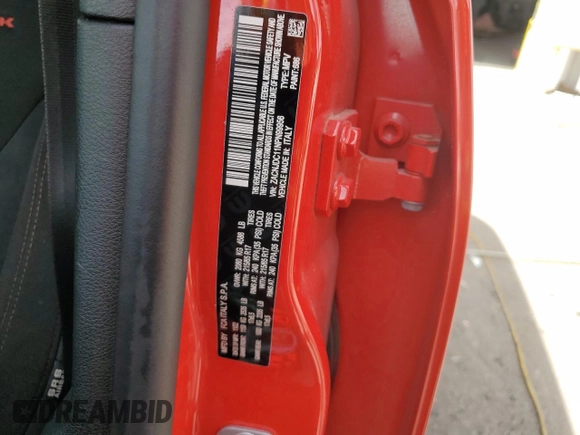 2022 Jeep Renegade Trailhawk z VIN ZACNJDC11NPN99956, wystawiony jako Copart lot #53164425 z przebiegiem 20 001 mil mil oraz Szkoda całkowita • Salvage title. Historia ofert i sprzedaży dostępna na DreamBid. Obrazek 12.