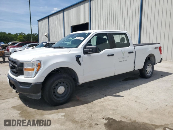 2022 Ford F-150 XL z VIN 1FTFW1E82NFA52487, wystawiony jako Copart lot #51443685 z przebiegiem 33 188 mil mil oraz Szkoda całkowita • Salvage title. Historia ofert i sprzedaży dostępna na DreamBid. Obrazek 1.