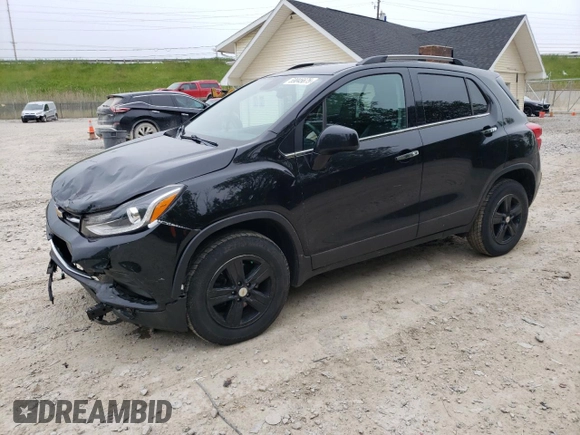2020 Chevrolet Trax LT z VIN KL7CJPSB5LB090267, wystawiony jako Copart lot #59045675 z przebiegiem 55 697 mil mil oraz Szkoda całkowita • Salvage title. Historia ofert i sprzedaży dostępna na DreamBid. Obrazek 1.