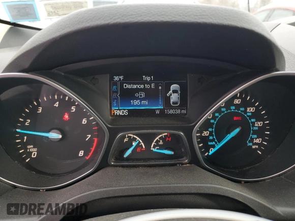 2016 Ford Escape SE with VIN 1FMCU9GX7GUA16767, listed as a Copart auction lot 46472495 with 158,038 mi miles and Non Repairable. Bid and sale history available at carsss.com. Image 9.