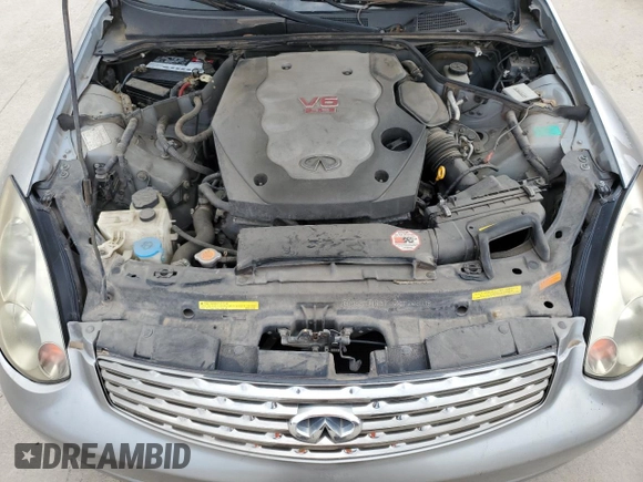 2004 Infiniti G35 Coupe w/Leather with VIN JNKCV54E24M306695, listed as a Copart auction lot 51371905 with 154,343 mi miles and Clean Title. Bid and sale history available at carsss.com. Image 11.