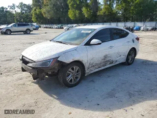 2020 Hyundai Elantra SEL with VIN 5NPD84LF6LH525671, listed as a Copart auction lot 50986405 with 64,784 mi miles and Salvage Title. Bid and sale history available at carsss.com. Image 1.