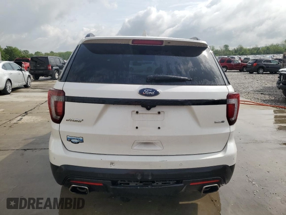 2016 Ford Explorer Sport z VIN 1FM5K8GT1GGA95650, wystawiony jako Copart lot #53968585 z przebiegiem 174 031 mil mil oraz Szkoda całkowita • Salvage title. Historia ofert i sprzedaży dostępna na DreamBid. Obrazek 6.