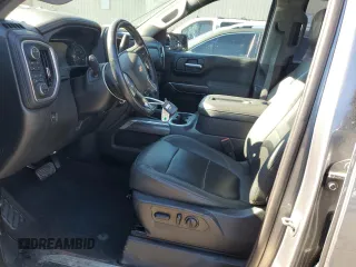 2021 Chevrolet Silverado 1500 LTZ with VIN 1GCUYGEDXMZ200545, listed as a Copart auction lot 43721165 with 58,623 mi miles and Salvage Title. Bid and sale history available at DreamBid. Image 7.