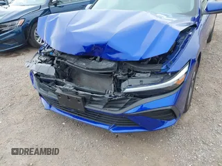 2024 Hyundai Elantra SEL with VIN KMHLM4DG0RU740634, listed as a IAAI auction lot 42478961 with 16,123 mi miles and . Bid and sale history available at DreamBid. Image 6.