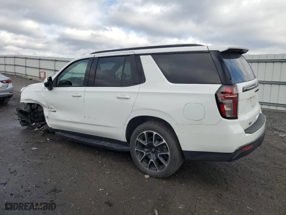 2021 Chevrolet Tahoe RST with VIN 1GNSKRKD9MR201895, listed as a Copart auction lot 83837174 with 36,351 mi miles and Salvage Title. Bid and sale history available at carsss.com. Image 2.