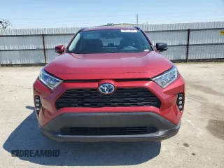 2019 Toyota RAV4 Hybrid XLE with VIN 2T3RWRFV4KW041887, listed as a Copart auction lot 50651875 with 67,927 mi miles and Salvage Title. Bid and sale history available at carsss.com. Image 5.