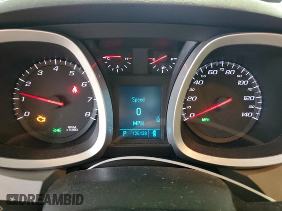 2011 Chevrolet Equinox LS with VIN 2GNALBECXB1336070, listed as a Copart auction lot 50257535 with 126,139 mi miles and Clean Title. Bid and sale history available at carsss.com. Image 9.