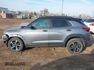 2022 Chevrolet TrailBlazer RS with VIN KL79MTSL0NB035652, listed as a IAAI auction lot 41791770 with 25,046 mi miles and . Bid and sale history available at DreamBid. Image 15.
