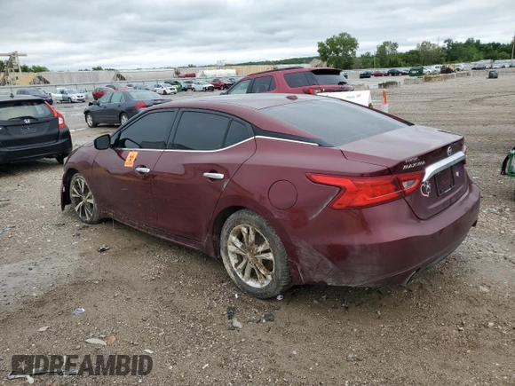2018 Nissan Maxima S with VIN 1N4AA6AP2JC372008, listed as a Copart auction lot 56961805 with 122,400 mi miles and Salvage title. Bid and sale history available at DreamBid. Image 2.