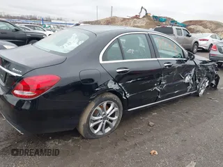 2017 Mercedes-Benz C 300 with VIN 55SWF4KB0HU224122, listed as a IAAI auction lot 41128283 with 93,861 mi miles and . Bid and sale history available at carsss.com. Image 4.
