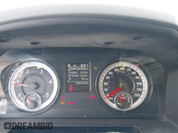 2015 Ram 2500 Tradesman with VIN 3C6UR5CL9FG511132, listed as a IAAI auction lot 41708395 with 156,833 mi miles and . Bid and sale history available at DreamBid. Image 7.