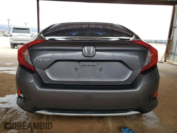 2020 Honda Civic LX with VIN 19XFC2F67LE212639, listed as a Copart auction lot 51865825 with 96,746 mi miles and Clean Title. Bid and sale history available at DreamBid. Image 6.