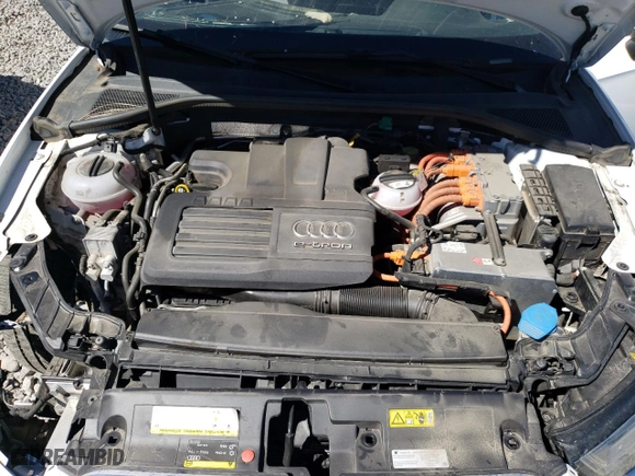 2016 Audi A3 e-tron Premium with VIN WAUUPBFF3GA140050, listed as a Copart auction lot 70992124 with 88,681 mi miles and Salvage Title. Bid and sale history available at carsss.com. Image 11.