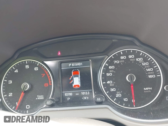 2015 Audi Q5 Premium Plus with VIN WA1LFAFP4FA067607, listed as a IAAI auction lot 42081902 with 93,780 mi miles and . Bid and sale history available at DreamBid. Image 7.