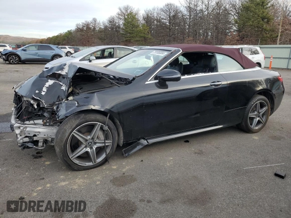 2018 Mercedes-Benz E-Class E 400 with VIN WDD1K6GB0JF038311, listed as a Copart auction lot 79185004 with 0 mi miles and Salvage Title. Bid and sale history available at carsss.com. Image 1.