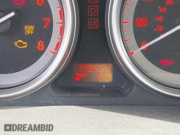 2010 Mazda CX-9 Sport with VIN JM3TB2MV0A0200295, listed as a IAAI auction lot 41233604 with 179,554 mi miles. Bid and sale history available at carsss.com. Image 7.