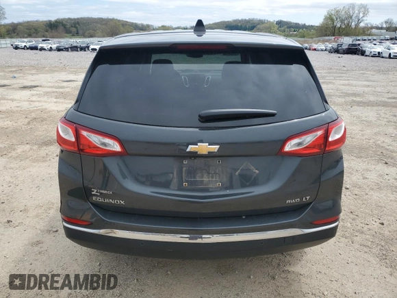 2020 Chevrolet Equinox LT with VIN 3GNAXUEV1LS571786, listed as a Copart auction lot 55403325 with 82,961 mi miles and Salvage Title. Bid and sale history available at DreamBid. Image 6.