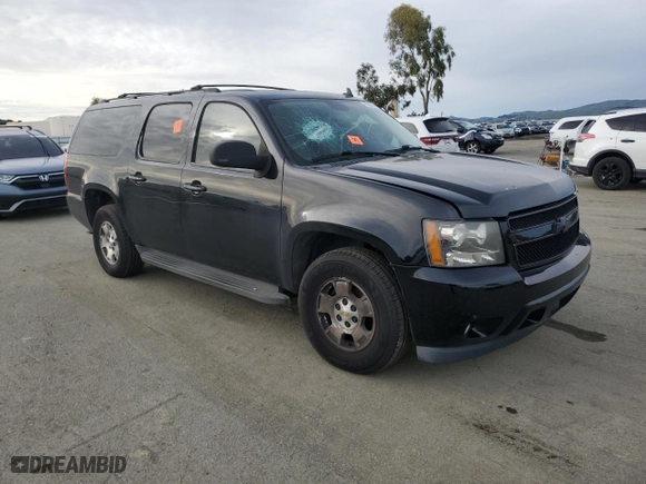 2010 Chevrolet Suburban LT with VIN 1GNUKJE38AR160197, listed as a Copart auction lot 45689715 with 0 mi miles and Salvage Title. Bid and sale history available at carsss.com. Image 4.