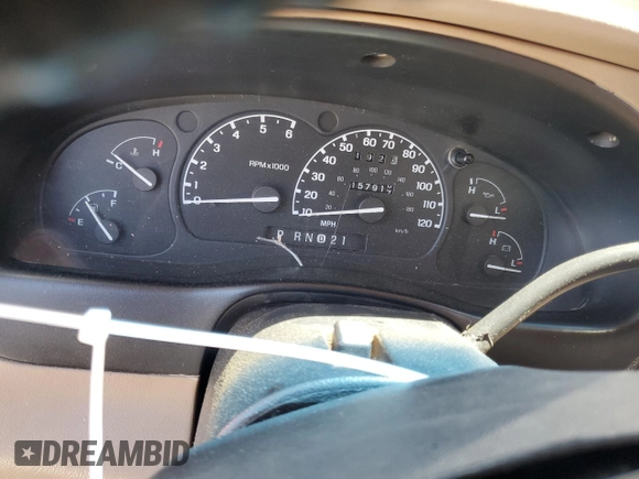 1997 Ford Ranger XLT with VIN 1FTCR14X7VTA07422, listed as a Copart auction lot 53111375 with 157,917 mi miles and Salvage Title. Bid and sale history available at carsss.com. Image 9.