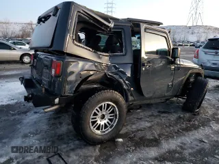 2017 Jeep Wrangler Willys Wheeler with VIN 1C4AJWAG6HL567730, listed as a Copart auction lot 87739395 with 46,286 mi miles and Salvage Title. Bid and sale history available at DreamBid. Image 3.