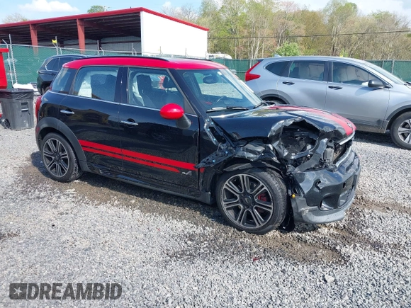 2016 MINI Countryman John Cooper Works with VIN WMWXD1C57GWT97727, listed as a IAAI auction lot 42166560 with 114,300 mi miles and . Bid and sale history available at DreamBid. Image 1.