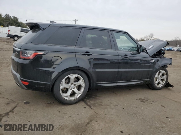 2020 Land Rover Range Rover Sport HSE with VIN SALWR2SU6LA717974, listed as a Copart auction lot 87954915 with 55,044 mi miles and Salvage Title. Bid and sale history available at carsss.com. Image 3.