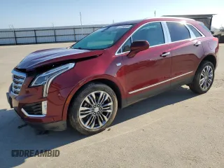 2018 Cadillac XT5 Premium Luxury AWD z VIN 1GYKNFRS1JZ154905, wystawiony jako Copart lot #43196495 z przebiegiem 65 848 mil mil oraz Szkoda całkowita • Salvage title. Historia ofert i sprzedaży dostępna na DreamBid. Obrazek 1.