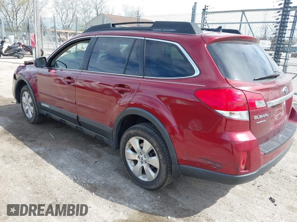 2011 Subaru Outback Limited Power Moon z VIN 4S4BREKC5B2421461, wystawiony jako IAAI lot #42146195 z przebiegiem 84 312 mil mil oraz . Historia ofert i sprzedaży dostępna na DreamBid. Obrazek 3.