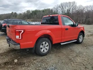 2017 Ford F-150 XL with VIN 1FTMF1CF7HKC57341, listed as a Copart auction lot 53359195 with 64,580 mi miles and Salvage title. Bid and sale history available at DreamBid. Image 3.