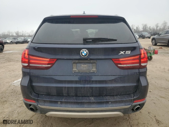 2015 BMW X5 sDrive35i with VIN 5UXKR2C50F0H36349, listed as a Copart auction lot 46745975 with 149,477 mi miles and Salvage Title. Bid and sale history available at carsss.com. Image 6.