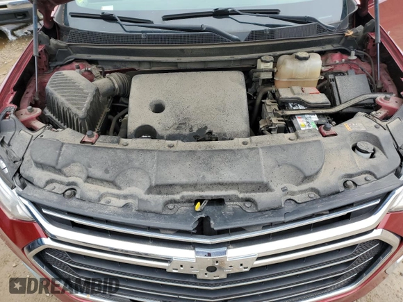 2019 Chevrolet Traverse LT Cloth with VIN 1GNERGKW7KJ178501, listed as a Copart auction lot 55826025 with 185,742 mi miles and Salvage title. Bid and sale history available at DreamBid. Image 12.