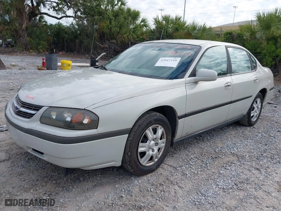 2004 Chevrolet Impala with VIN 2G1WF52E049133098, listed as a IAAI auction lot 42047110 with 111,879 mi miles. Bid and sale history available at carsss.com. Image 2.