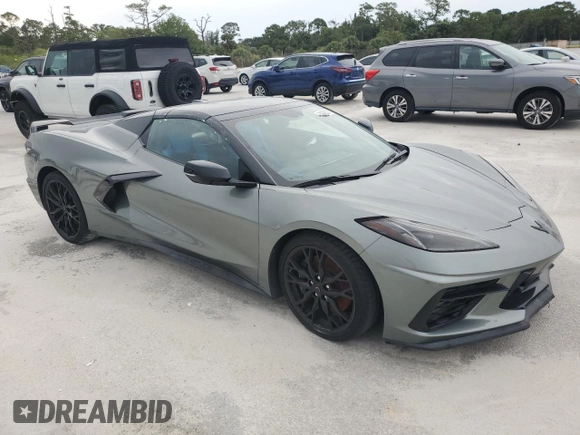 2023 Chevrolet Corvette 3LT with VIN 1G1YC3D47P5125298, listed as a Copart auction lot 74938004 with Not provided miles and Clean title. Bid and sale history available at DreamBid. Image 4.