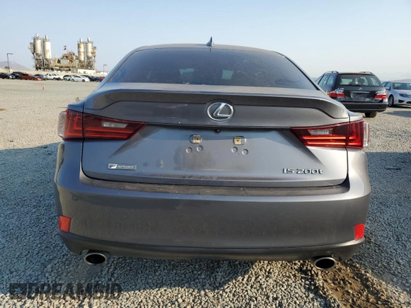 2016 Lexus IS 200t z VIN JTHBA1D26G5022801, wystawiony jako Copart lot #64825015 z przebiegiem 110 045 mil mil oraz Szkoda całkowita • Salvage title. Historia ofert i sprzedaży dostępna na DreamBid. Obrazek 6.