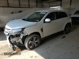 2020 Mitsubishi Outlander ES with VIN JA4AR3AUXLU015724, listed as a Copart auction lot 62075865 with 53,385 mi miles and Salvage title. Bid and sale history available at DreamBid. Image 1.