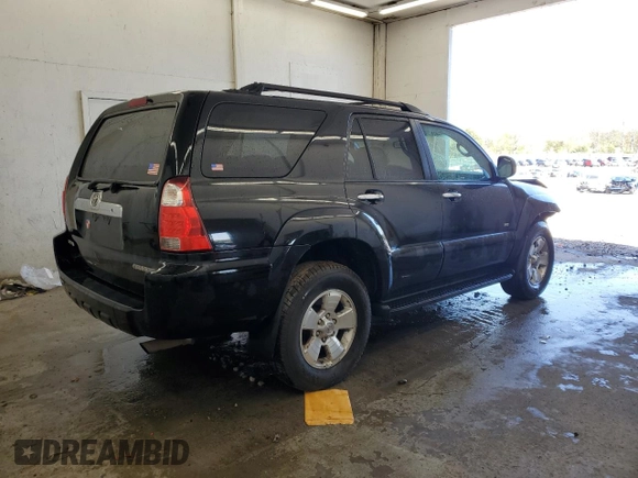 2007 Toyota 4Runner SR5 with VIN JTEZU14R778074288, listed as a Copart auction lot 52324745 with 234,425 mi miles and Salvage Title. Bid and sale history available at carsss.com. Image 3.