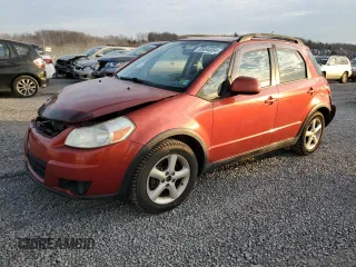 2008 Suzuki SX4 with VIN JS2YB413285100666, listed as a Copart auction lot 85694654 with 99,270 mi miles and Salvage Title. Bid and sale history available at carsss.com. Image 1.