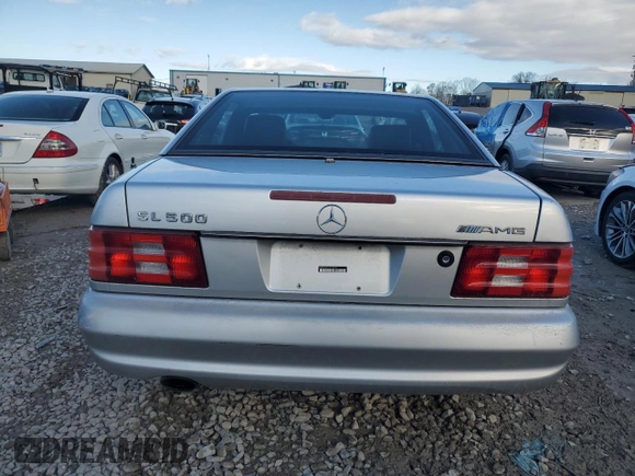 2001 Mercedes-Benz SL 500 with VIN WDBFA68F31F195902, listed as a Copart auction lot 49812045 with 154,923 mi miles and Clean title. Bid and sale history available at DreamBid. Image 6.
