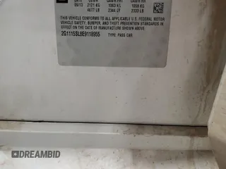 2014 Chevrolet Impala LT z VIN 2G1115SL8E9118955, wystawiony jako Copart lot #56299715 z przebiegiem 217 840 mil mil oraz Szkoda całkowita • Salvage title. Historia ofert i sprzedaży dostępna na DreamBid. Obrazek 12.