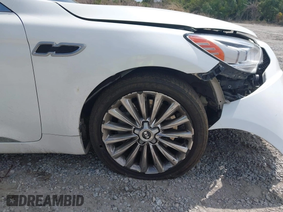 2015 Kia K900 Luxury with VIN KNALW4D44F6018536, listed as a IAAI auction lot 41795388 with 83,188 mi miles. Bid and sale history available at carsss.com. Image 20.