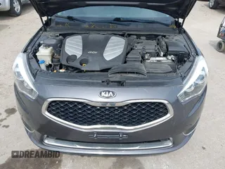 2016 Kia Cadenza Premium with VIN KNALN4D73G5217758, listed as a IAAI auction lot 42134170 with 183,988 mi miles. Bid and sale history available at carsss.com. Image 10.
