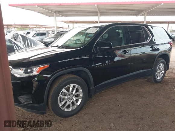 2020 Chevrolet Traverse LS with VIN 1GNERFKW1LJ193099, listed as a IAAI auction lot 41818796 with 61,782 mi miles. Bid and sale history available at carsss.com. Image 18.